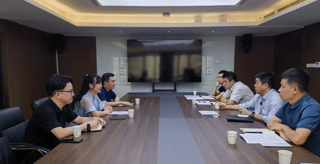公司與經(jīng)開渭北發(fā)展集團(tuán)、渭北建設(shè)集團(tuán)座談交流
